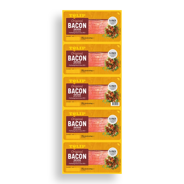 Bacon 5-pack, skivat